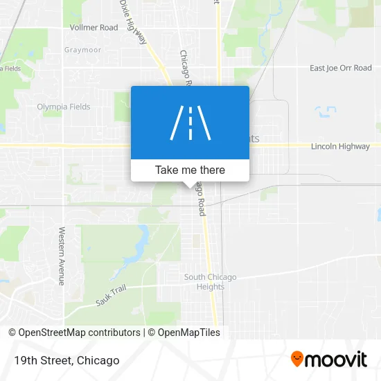 19th Street map