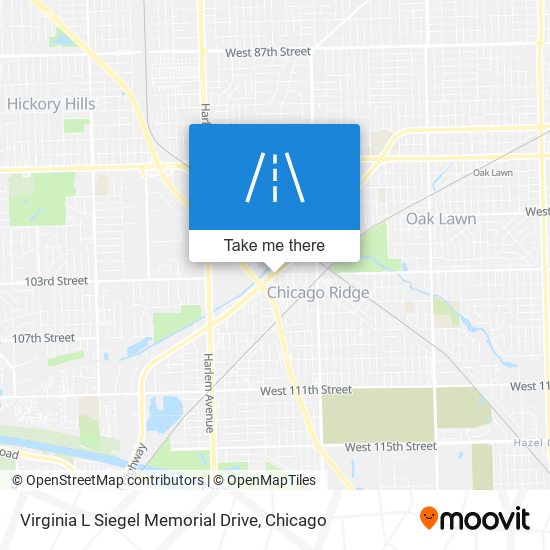 Mapa de Virginia L Siegel Memorial Drive