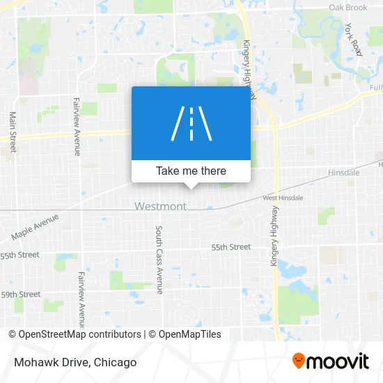 Mohawk Drive map