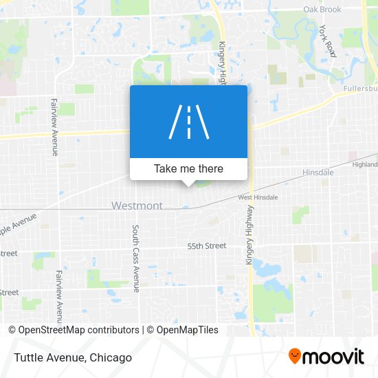 Mapa de Tuttle Avenue