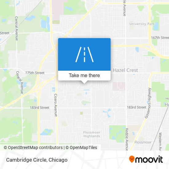 Cambridge Circle map