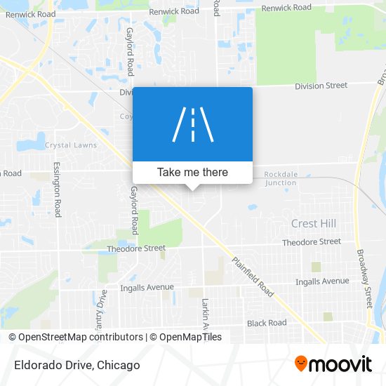 Eldorado Drive map