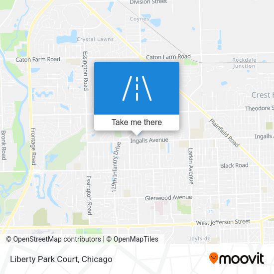 Mapa de Liberty Park Court
