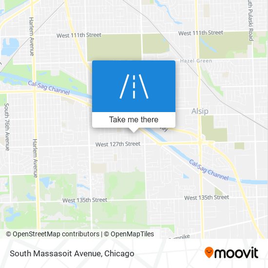 South Massasoit Avenue map