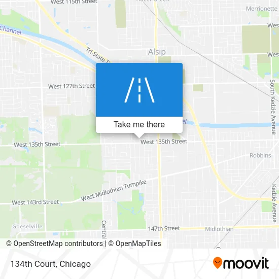 134th Court map