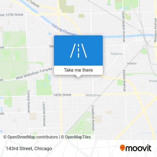 Mapa de 143rd Street