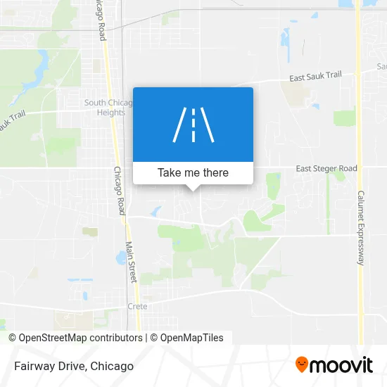 Fairway Drive map