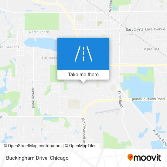 Buckingham Drive map