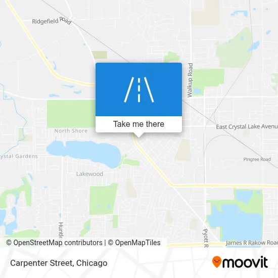 Carpenter Street map