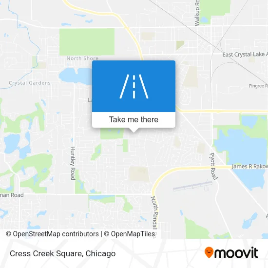 Cress Creek Square map