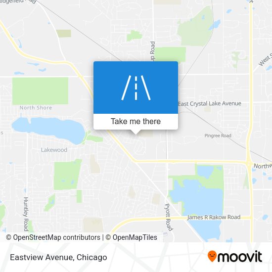 Mapa de Eastview Avenue
