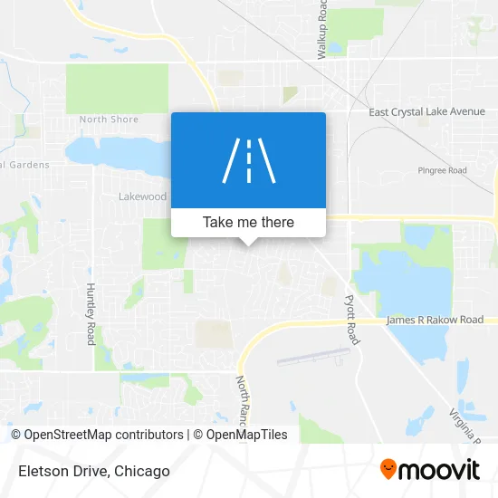 Eletson Drive map