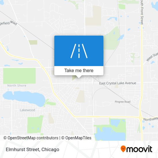 Mapa de Elmhurst Street