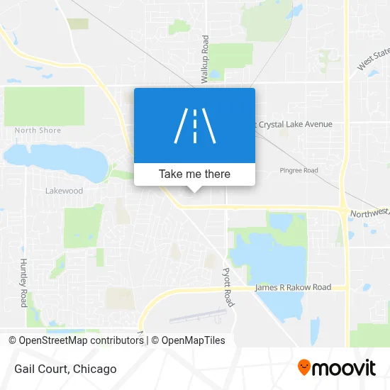 Gail Court map