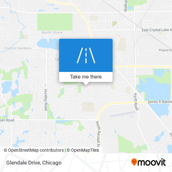 Mapa de Glendale Drive
