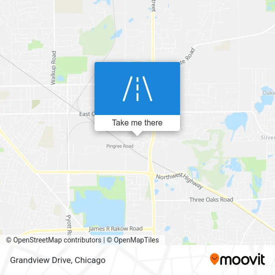 Grandview Drive map