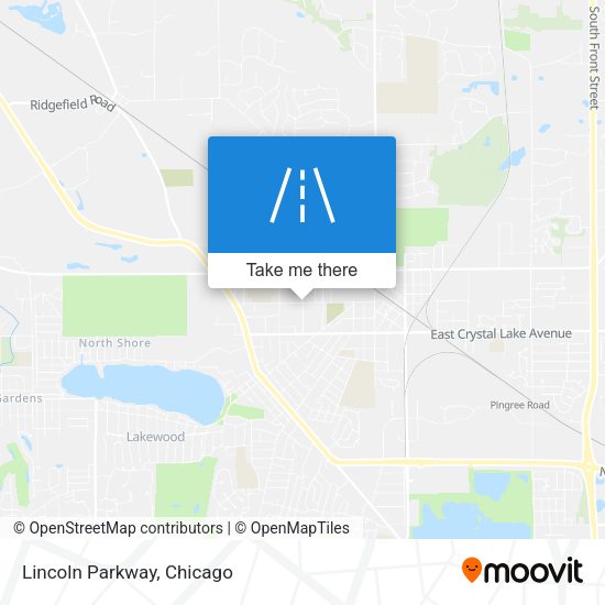 Lincoln Parkway map