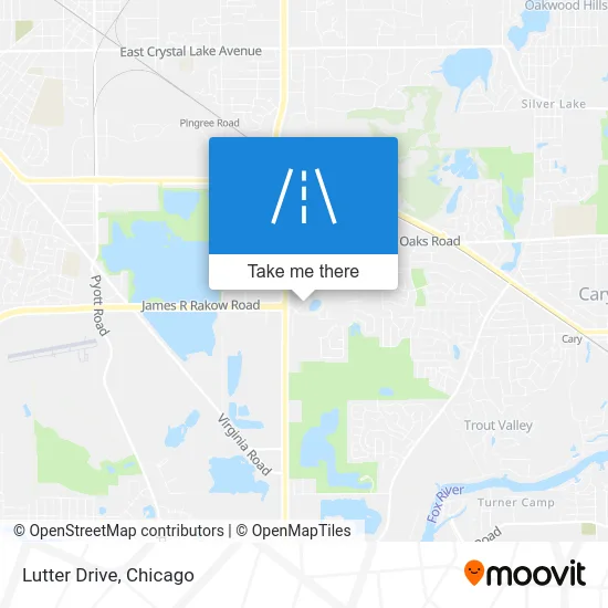 Lutter Drive map