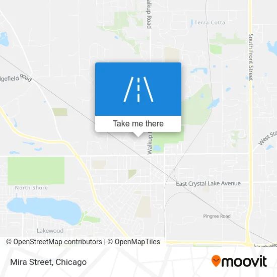 Mira Street map