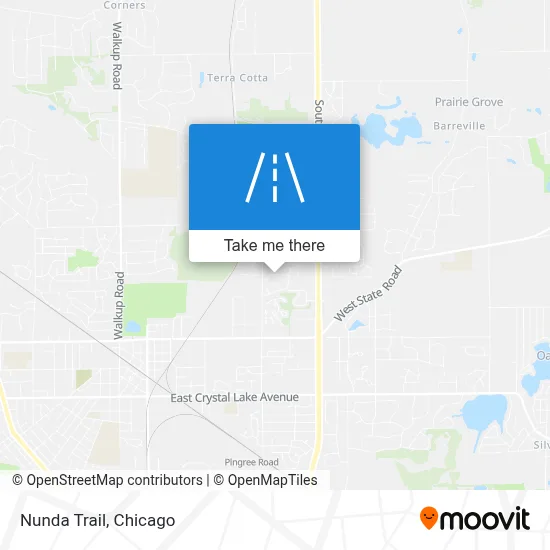 Nunda Trail map