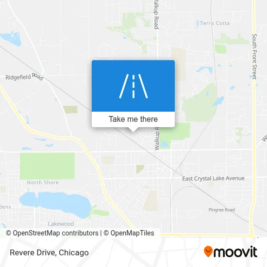 Revere Drive map