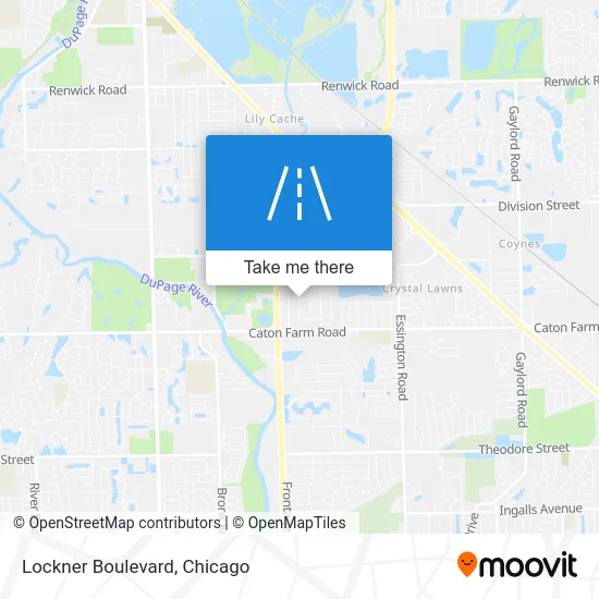 Lockner Boulevard map