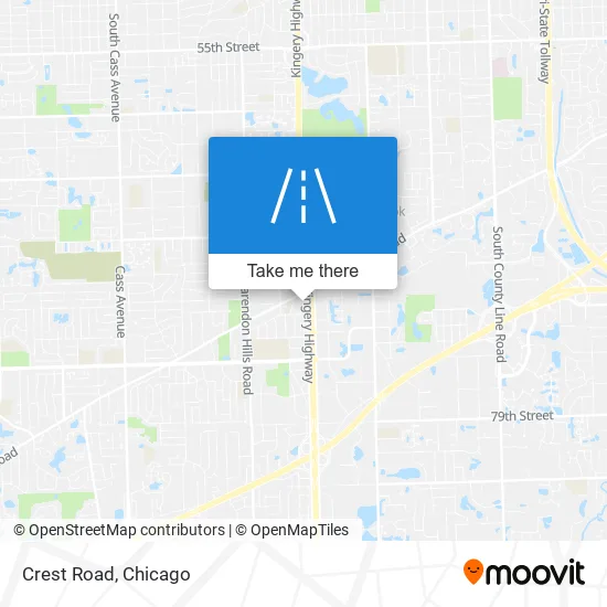 Crest Road map