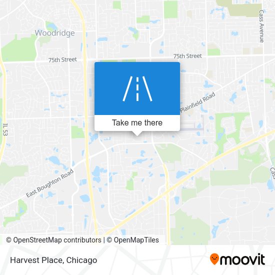 Mapa de Harvest Place