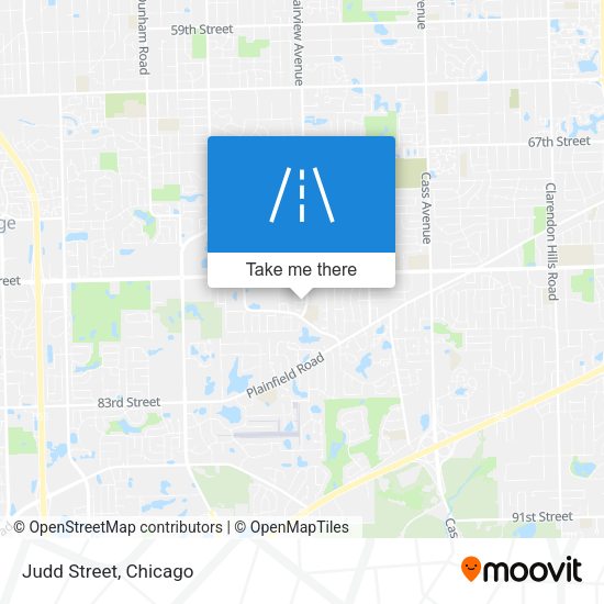 Mapa de Judd Street