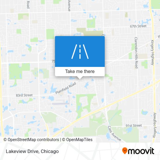 Mapa de Lakeview Drive