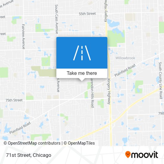 Mapa de 71st Street