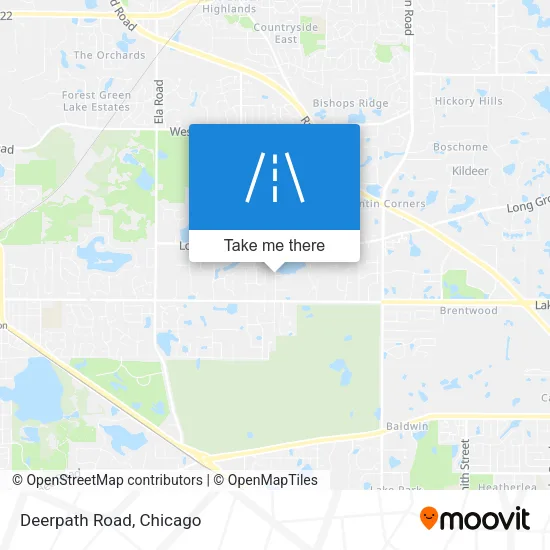 Deerpath Road map