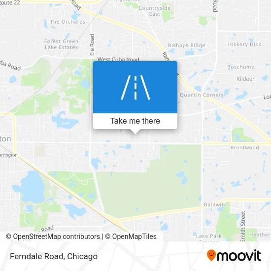 Mapa de Ferndale Road