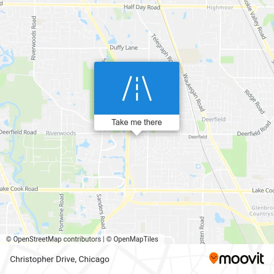 Christopher Drive map