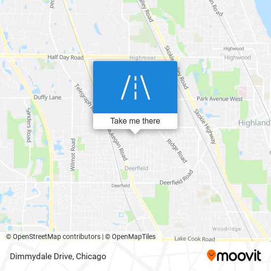 Dimmydale Drive map