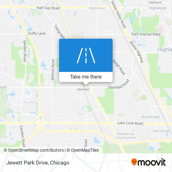 Jewett Park Drive map