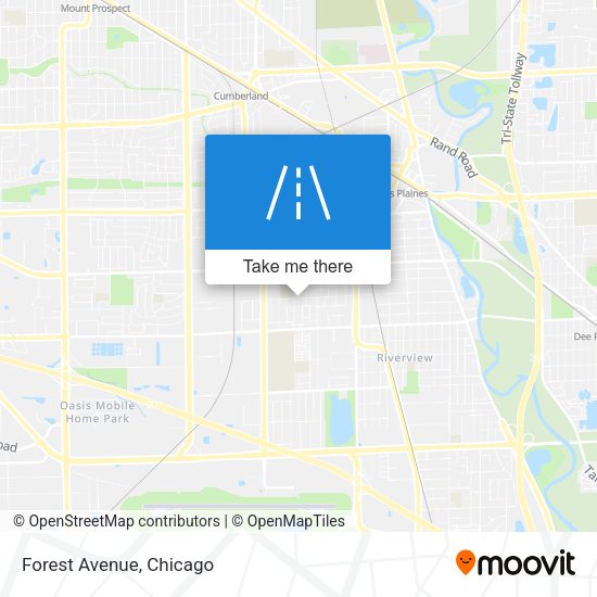 Mapa de Forest Avenue
