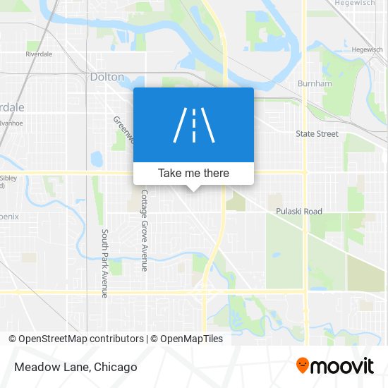 Meadow Lane map