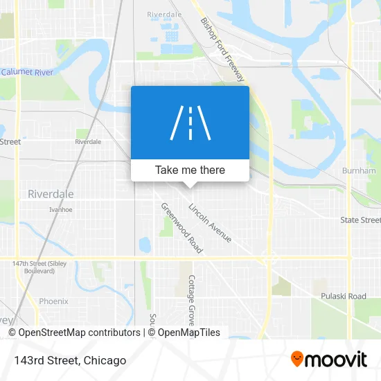 143rd Street map