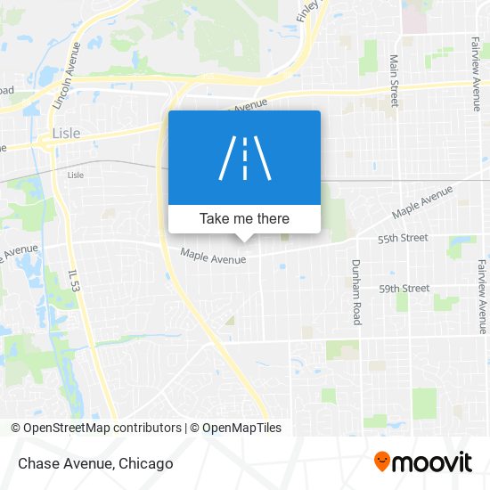 Chase Avenue map