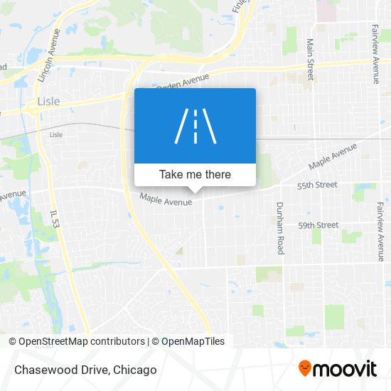 Chasewood Drive map