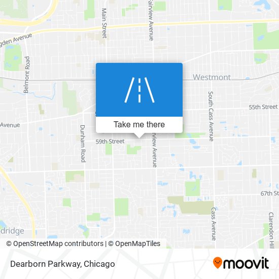 Dearborn Parkway map