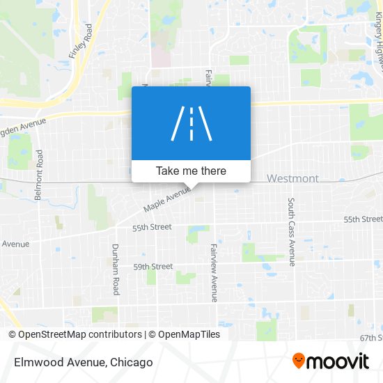 Elmwood Avenue map