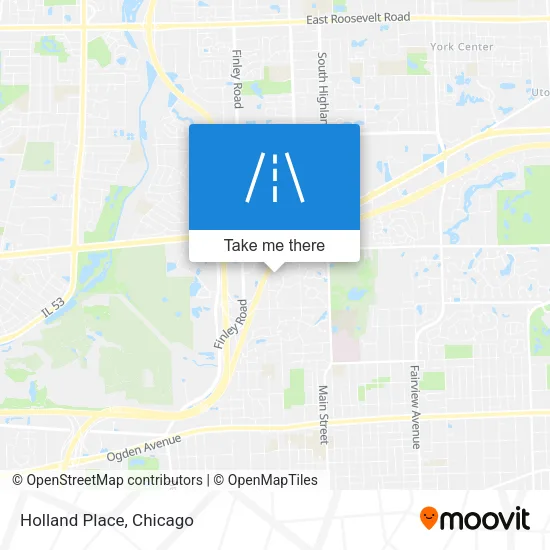 Holland Place map