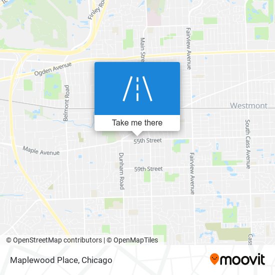 Maplewood Place map