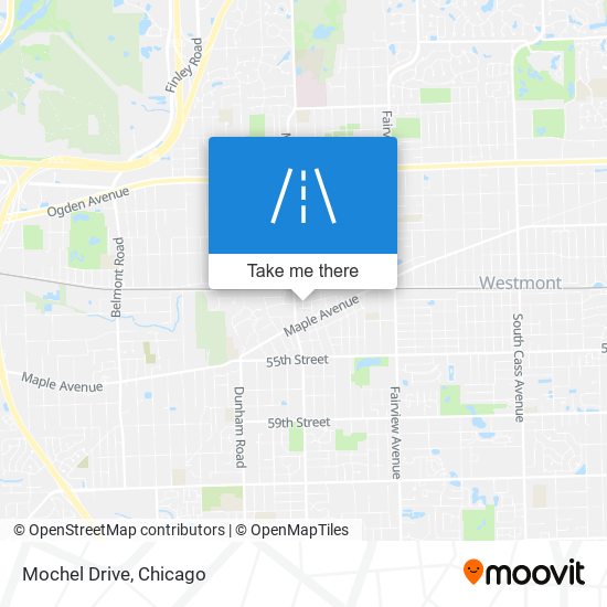 Mochel Drive map