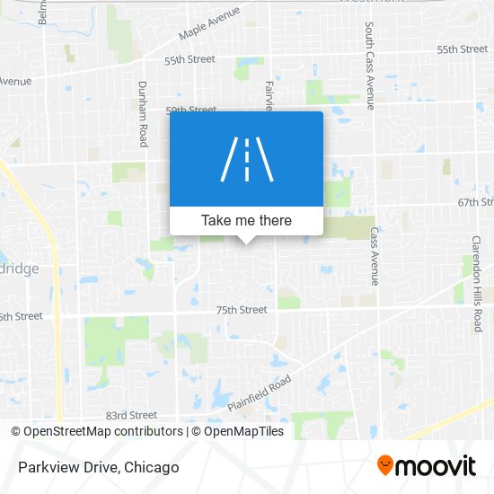 Parkview Drive map