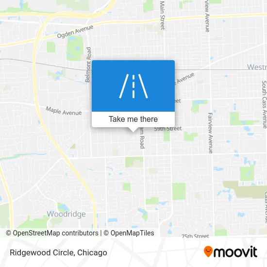 Ridgewood Circle map