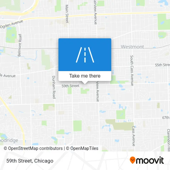 59th Street map