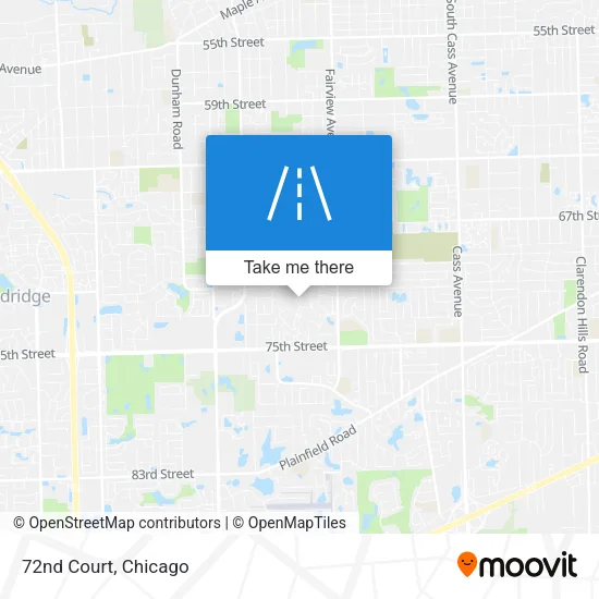 72nd Court map